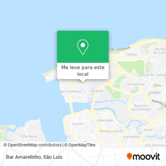 Bar Amarelinho mapa