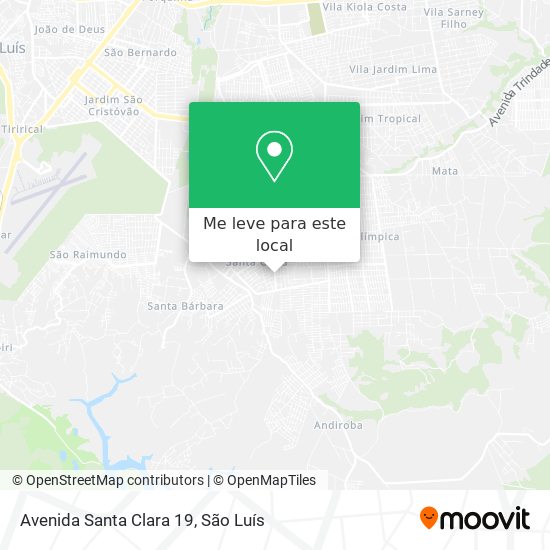 Avenida Santa Clara 19 mapa