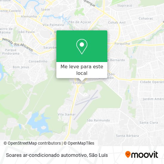 Soares ar-condicionado automotivo mapa