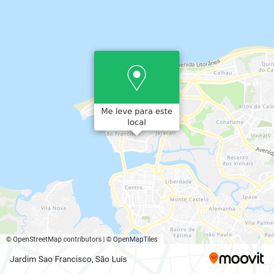Jardim Sao Francisco mapa