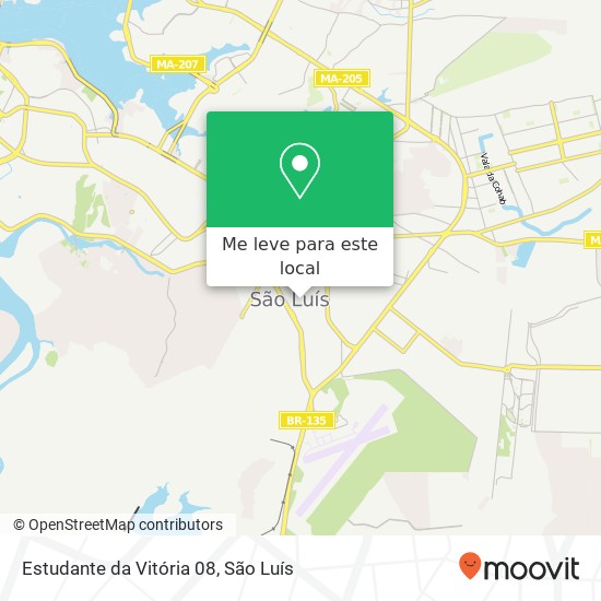 Estudante da Vitória 08 mapa