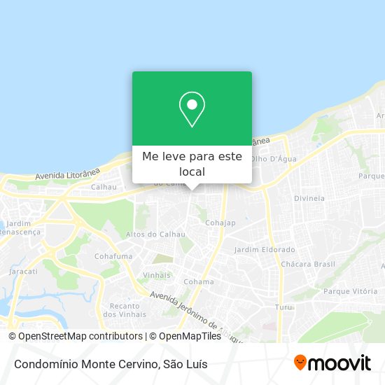 Condomínio Monte Cervino mapa