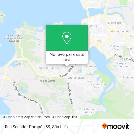Rua Senador Pompéu 89 mapa