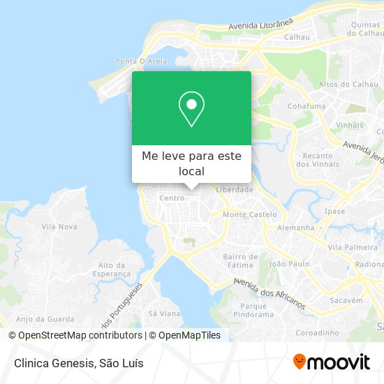 Clinica Genesis mapa