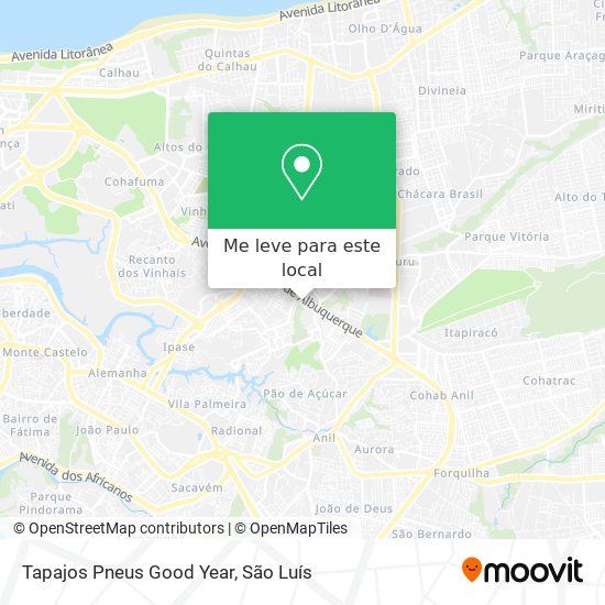 Tapajos Pneus Good Year mapa