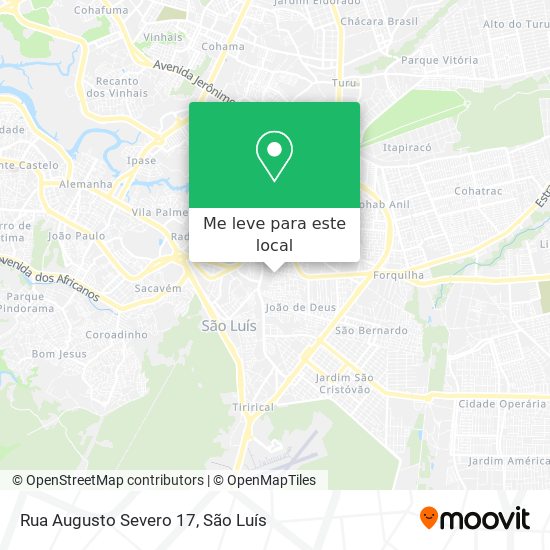 Rua Augusto Severo 17 mapa