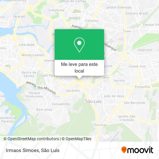 Irmaos Simoes mapa