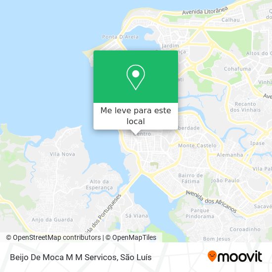 Beijo De Moca M M Servicos mapa