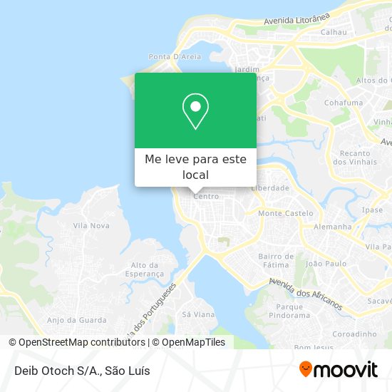 Deib Otoch S/A. mapa