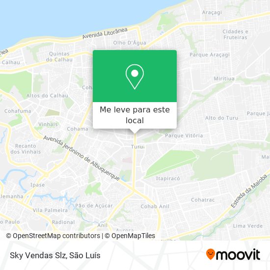 Sky Vendas Slz mapa
