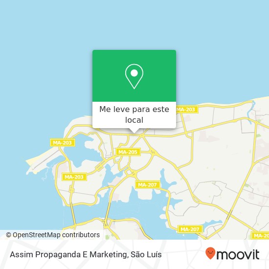 Assim Propaganda E Marketing, Avenida dos Holandeses, 3 Calhau São Luís-MA 65071-380 mapa