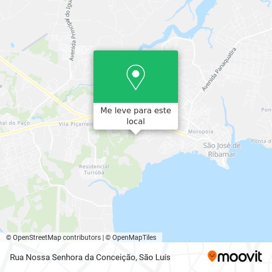 Rua Nossa Senhora da Conceição mapa