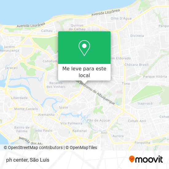 ph center mapa