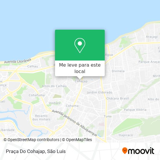 Praça Do Cohajap mapa