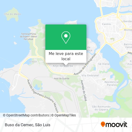 Buso da Cemec mapa
