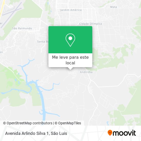 Avenida Arlindo Silva 1 mapa