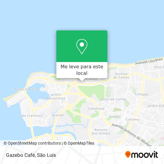 Gazebo Café mapa