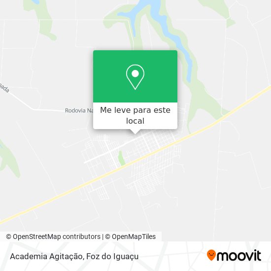 Academia Agitação mapa