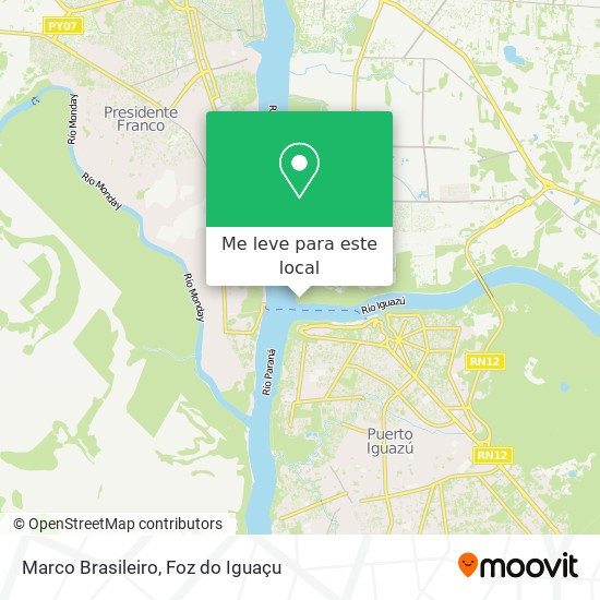 Marco Brasileiro mapa