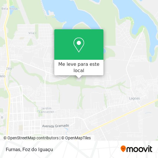 Furnas mapa