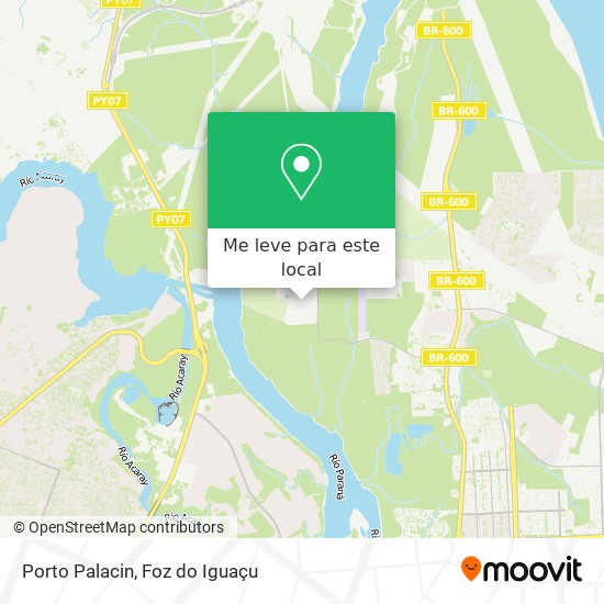 Porto Palacin mapa