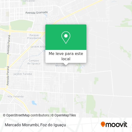 Mercado Morumbi mapa