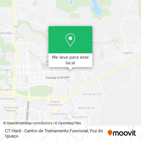 CT Hard - Centro de Treinamento Funcional mapa