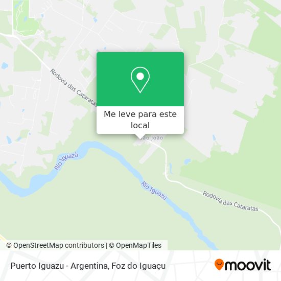 Puerto Iguazu - Argentina mapa