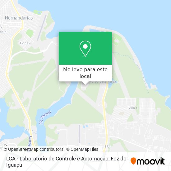 LCA - Laboratório de Controle e Automação mapa