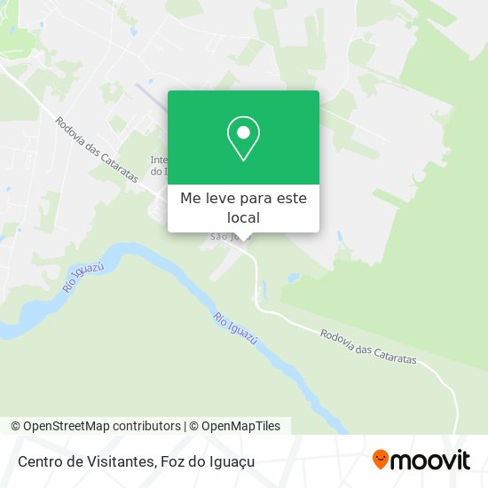 Centro de Visitantes mapa
