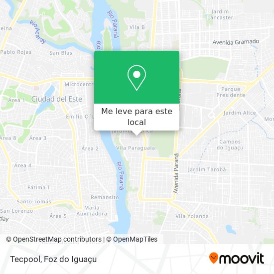 Tecpool mapa