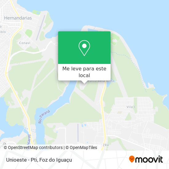 Unioeste - Pti mapa