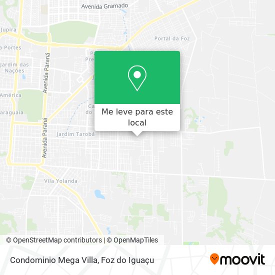 Condominio Mega Villa mapa