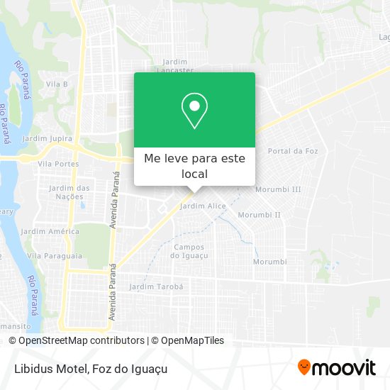 Libidus Motel mapa