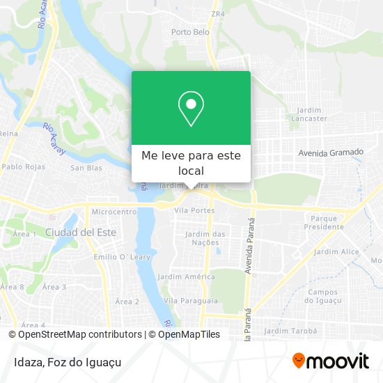 Idaza mapa