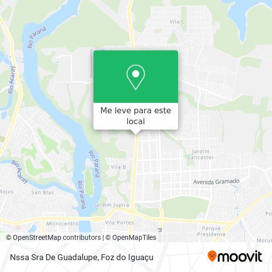 Nssa Sra De Guadalupe mapa