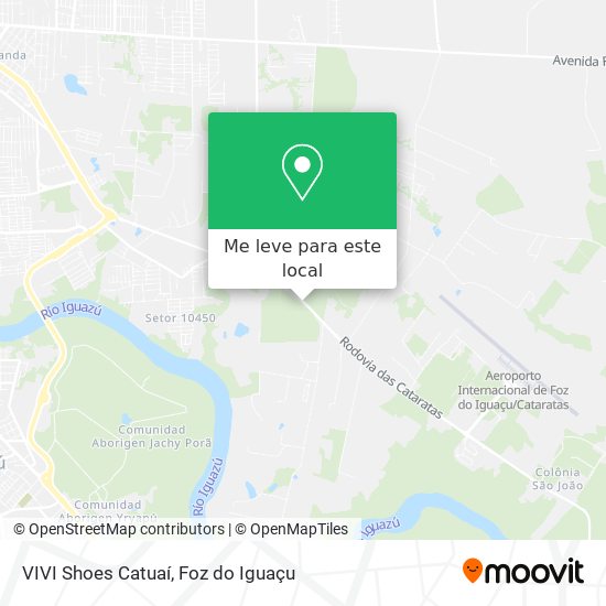 VIVI Shoes Catuaí mapa