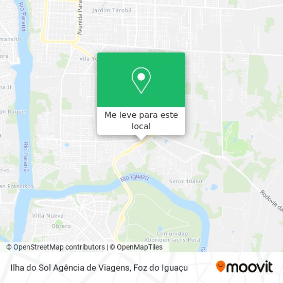 Ilha do Sol Agência de Viagens mapa
