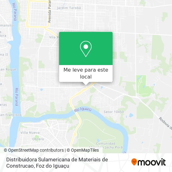 Distribuidora Sulamericana de Materiais de Construcao mapa