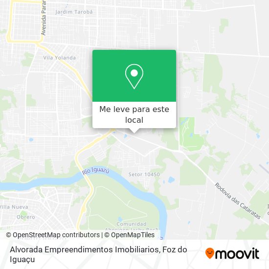Alvorada Empreendimentos Imobiliarios mapa