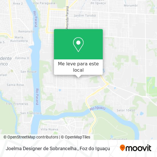 Joelma Designer de Sobrancelha. mapa