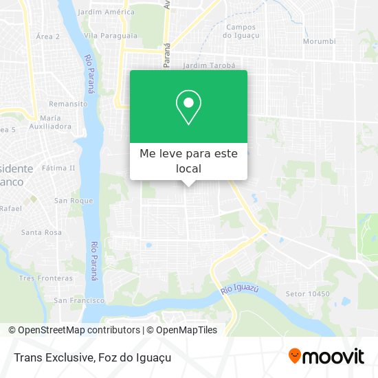 Trans Exclusive mapa