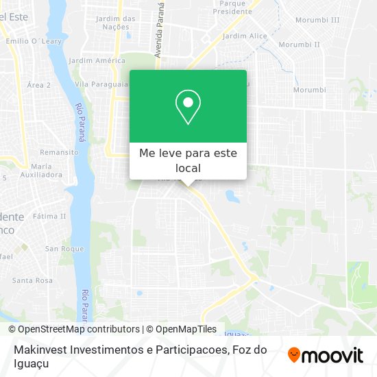 Makinvest Investimentos e Participacoes mapa