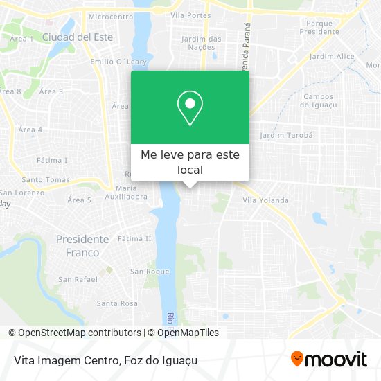 Vita Imagem Centro mapa