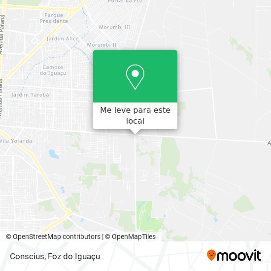 Conscius mapa
