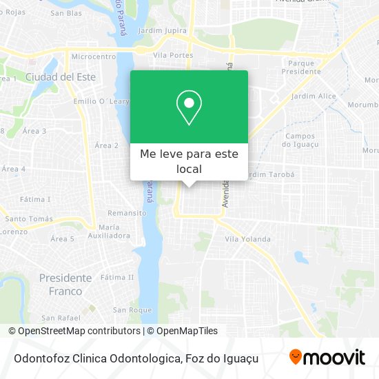 Odontofoz Clinica Odontologica mapa