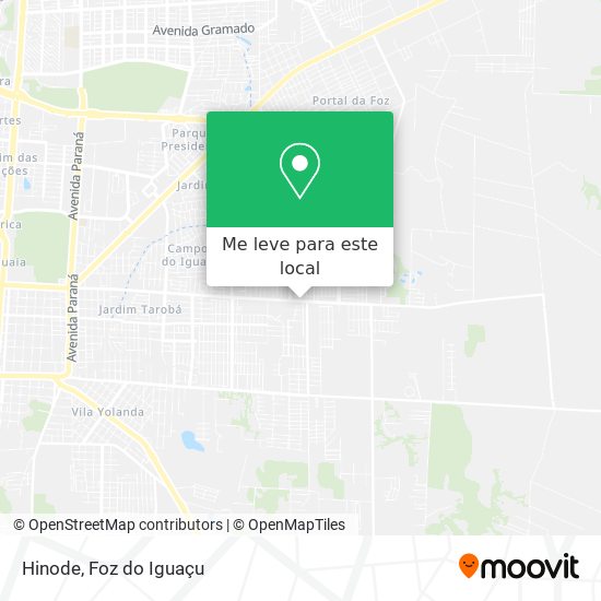 Hinode mapa