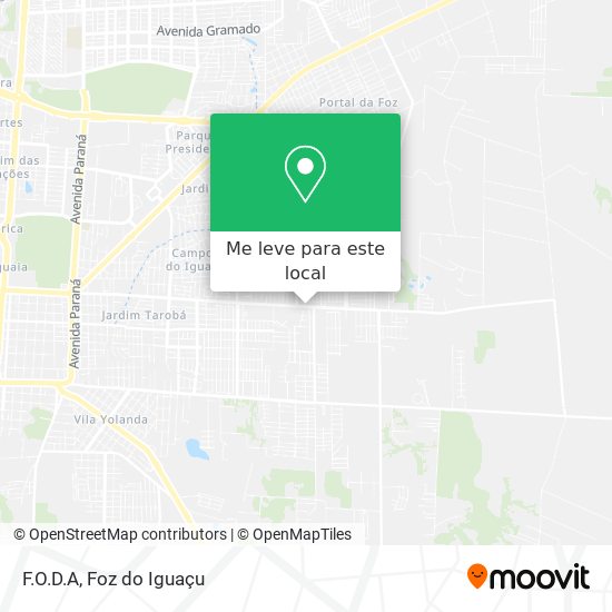 F.O.D.A mapa
