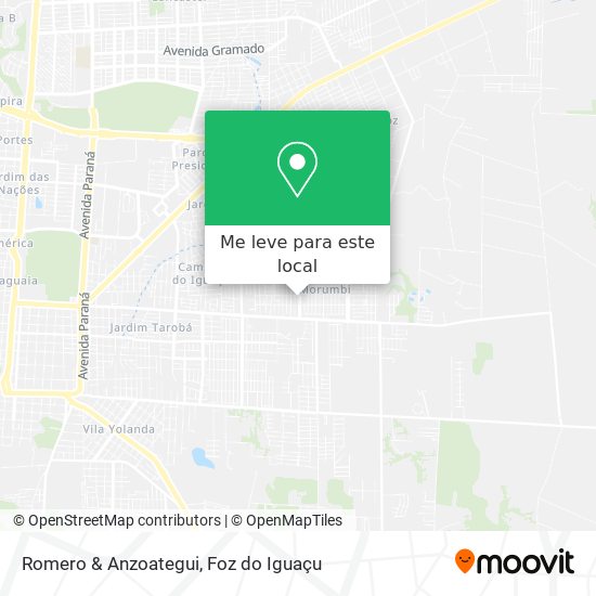 Romero & Anzoategui mapa