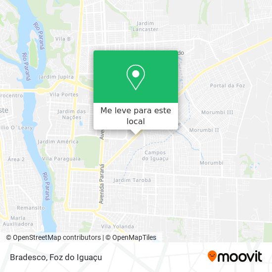 Bradesco mapa